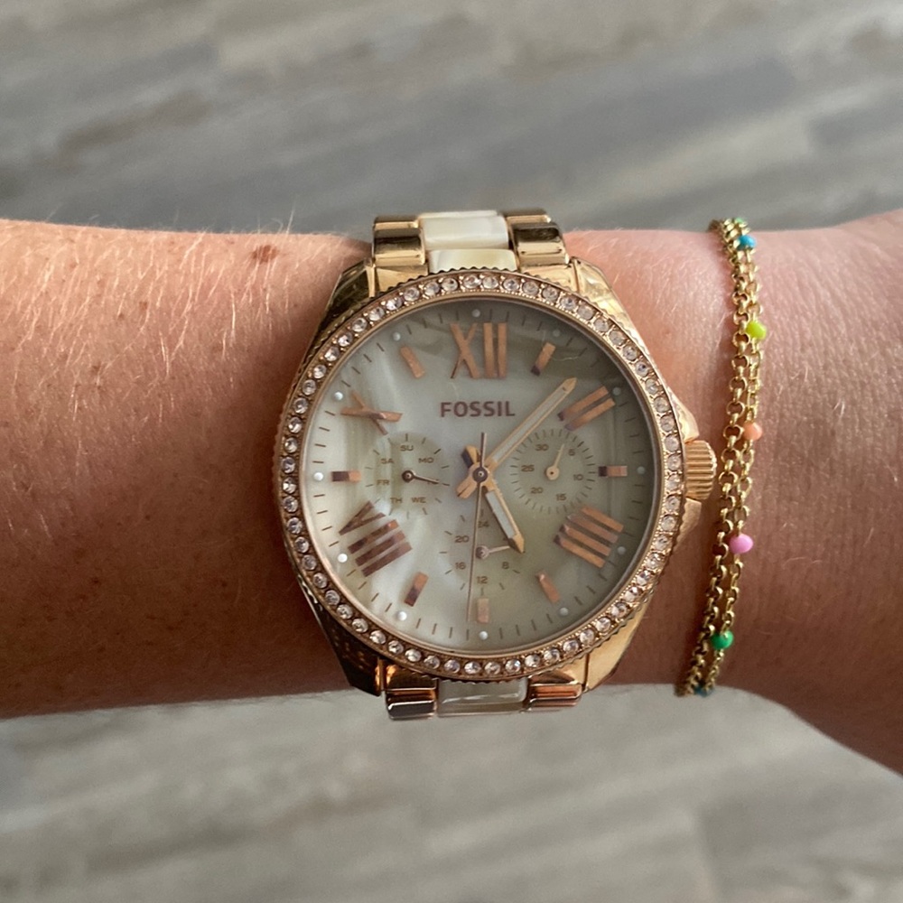 Fossil Rose Gold Watch